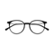 Eydology Kashton Black Demi/Silver Glasses 1