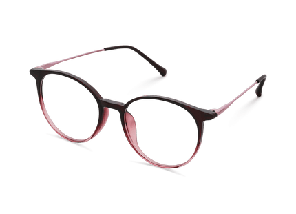 Eydology Kashton Gradient Purple/Silver Glasses 3