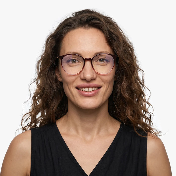 Eydology Kashton Gradient Purple/Silver Glasses 3