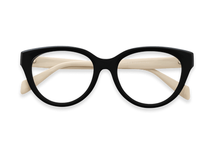Eydology Kassidy Black w Beige Glasses 1