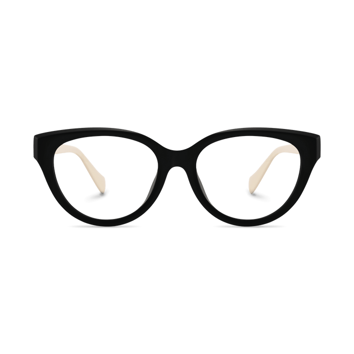 Eydology Kassidy Black w Beige Glasses 2