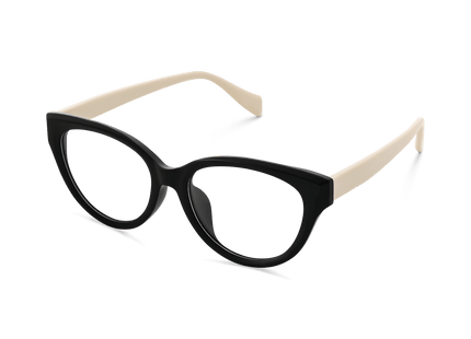Eydology Kassidy Black w Beige Glasses 3