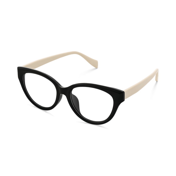 Eydology Kassidy Black w Beige Glasses 3
