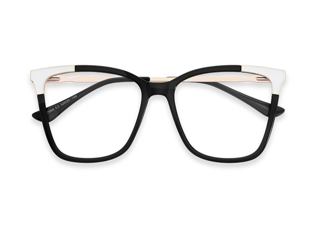 Eydology Kaylee Black Glasses 1