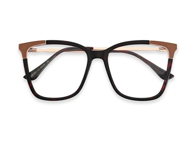 Eydology Kaylee Havana Glasses 1