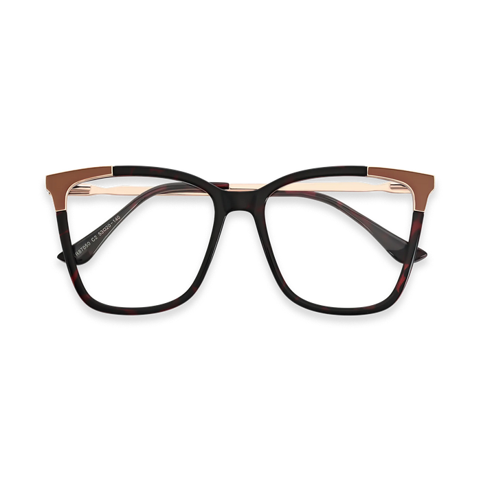 Eydology Kaylee Havana Glasses 1