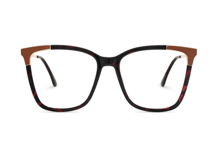 Eydology Kaylee Havana Glasses 2