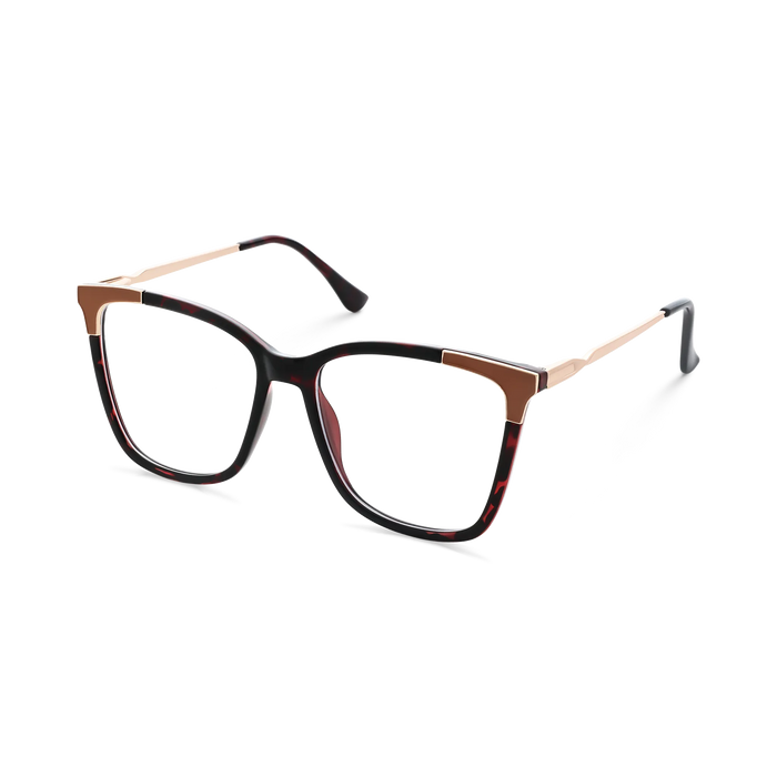 Eydology Kaylee Havana Glasses 3