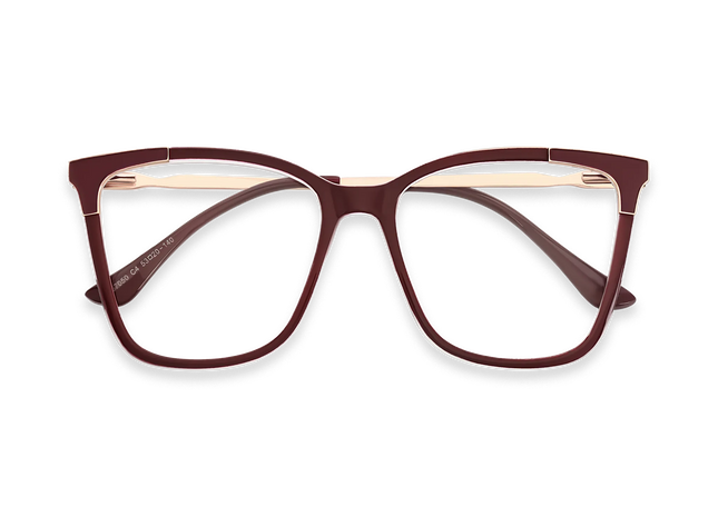 Eydology Kaylee Red Glasses 1