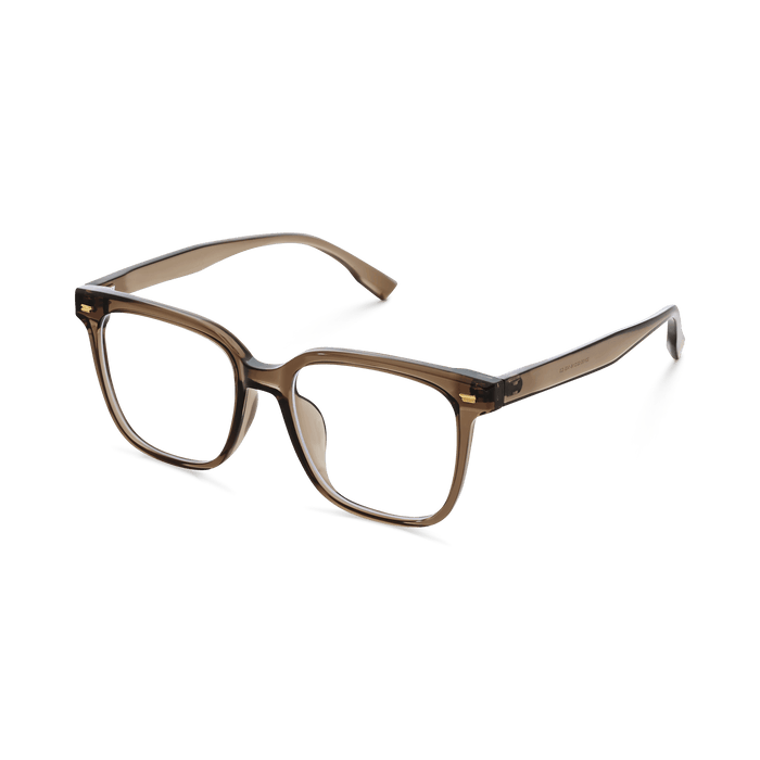 Eydology Kayson Crystal Brown Glasses 3