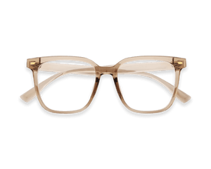 Eydology Kayson Crystal Light Brown Glasses 1