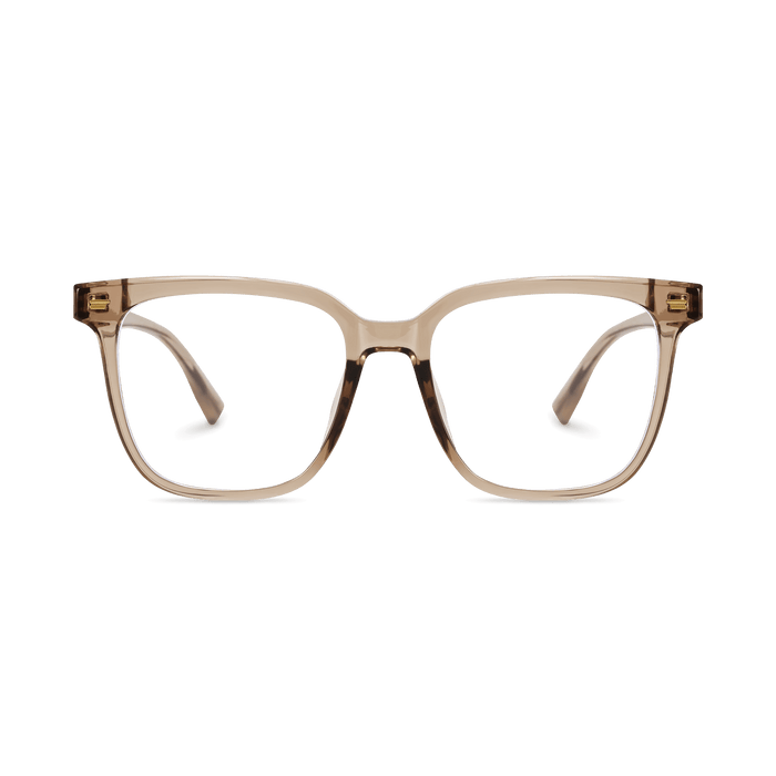 Eydology Kayson Crystal Light Brown Glasses 2