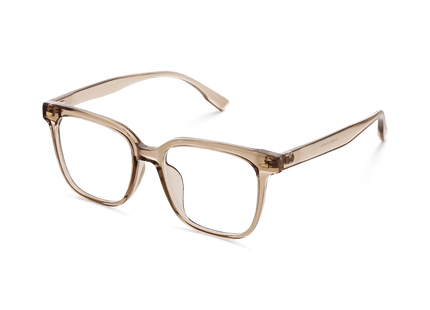 Eydology Kayson Crystal Light Brown Glasses 3