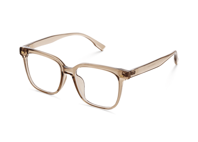 Eydology Kayson Crystal Light Brown Glasses 3