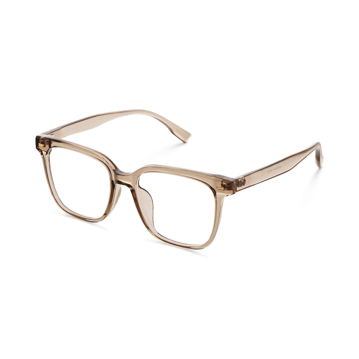 Eydology Kayson Crystal Light Brown Glasses 3