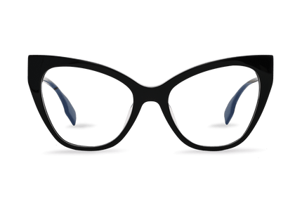 Eydology Kensley Black Glasses 1