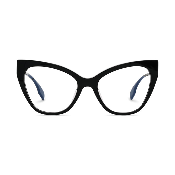 Eydology Kensley Black Glasses 1
