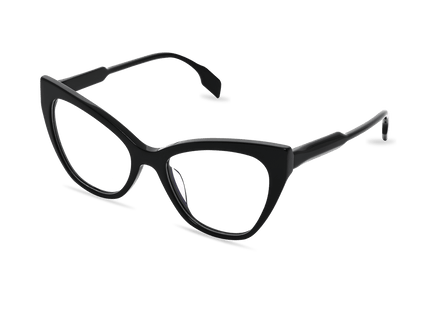 Eydology Kensley Black Glasses 2