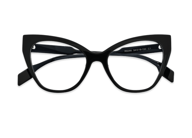 Eydology Kensley Black Glasses 3