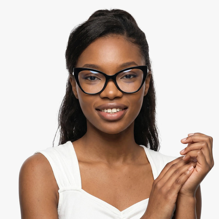 Eydology Kensley Black Glasses 3