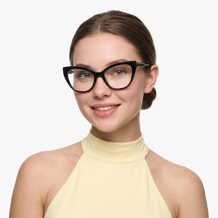 Eydology Kensley Black Glasses 4