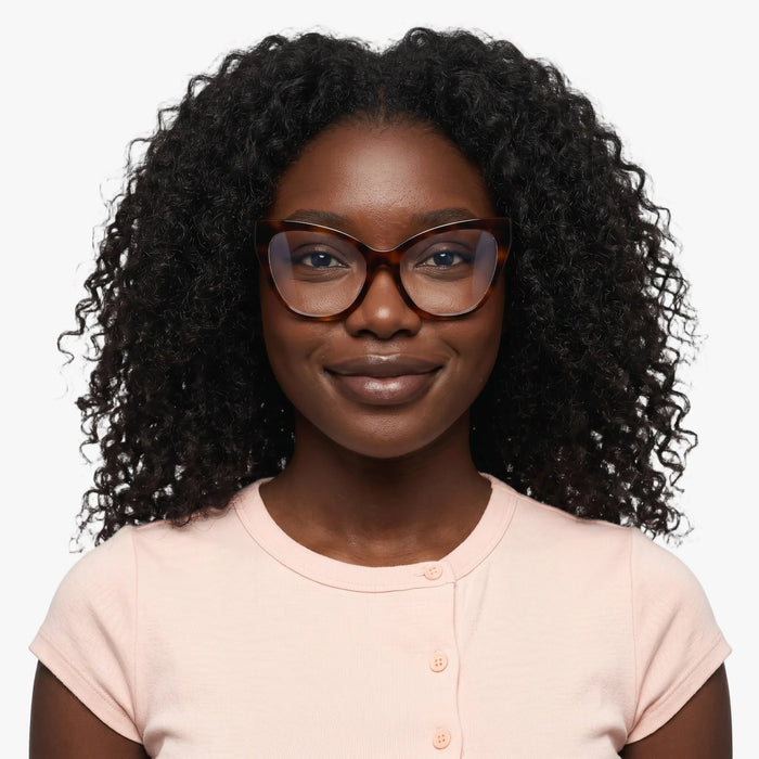 Eydology Kensley Dark Tortoise Glasses 4