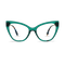 Eydology Kensley Green Glasses 1