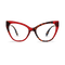 Eydology Kensley Red Glasses 1