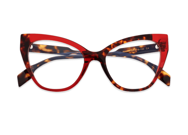 Eydology Kensley Red Glasses 3