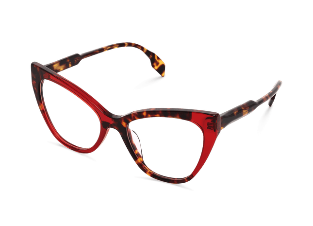 Eydology Kensley Red Glasses 5