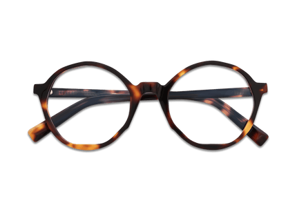 Eydology Khalid Amber Tortoise Glasses 3
