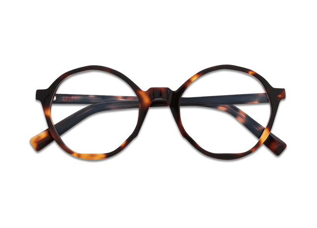 Eydology Khalid Amber Tortoise Glasses 3