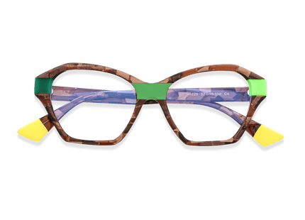 Eydology Kori Pearlescent Brown Glasses 3
