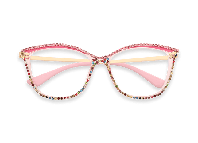 Eydology Lachlan Baby Pink Glasses 1