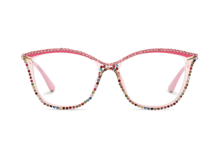 Eydology Lachlan Baby Pink Glasses 2