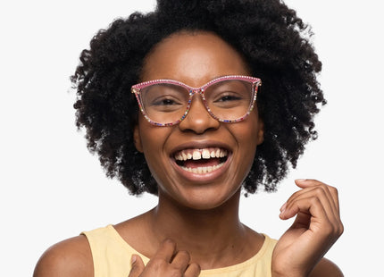 Eydology Lachlan Baby Pink Glasses 3