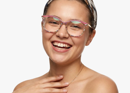 Eydology Lachlan Baby Pink Glasses 4
