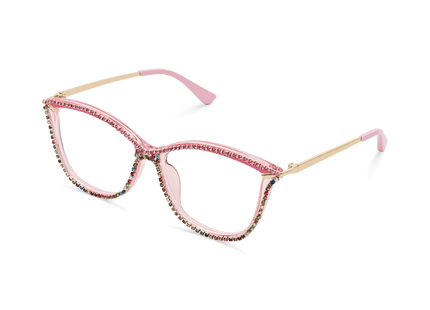 Eydology Lachlan Baby Pink Glasses 5