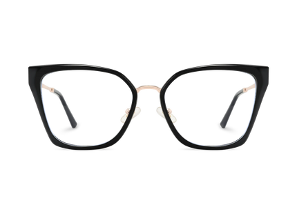Eydology Lainey Gold/Black Glasses 2