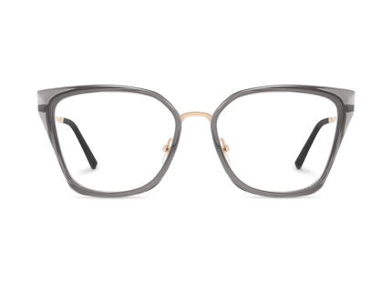 Eydology Lainey Gold/Grey Glasses 2