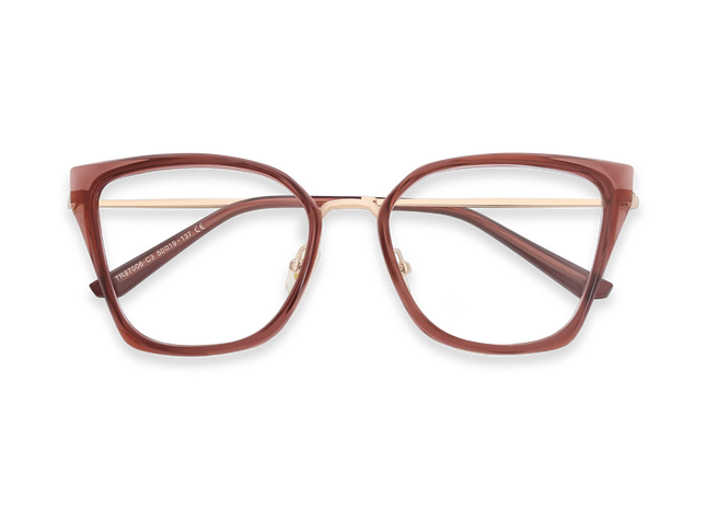Eydology Lainey Gold/Pink Glasses 1