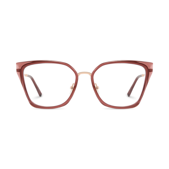 Eydology Lainey Gold/Pink Glasses 2