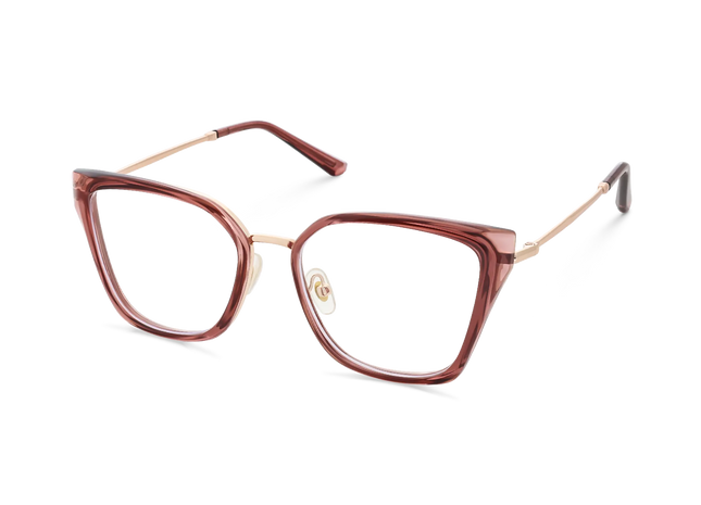 Eydology Lainey Gold/Pink Glasses 3