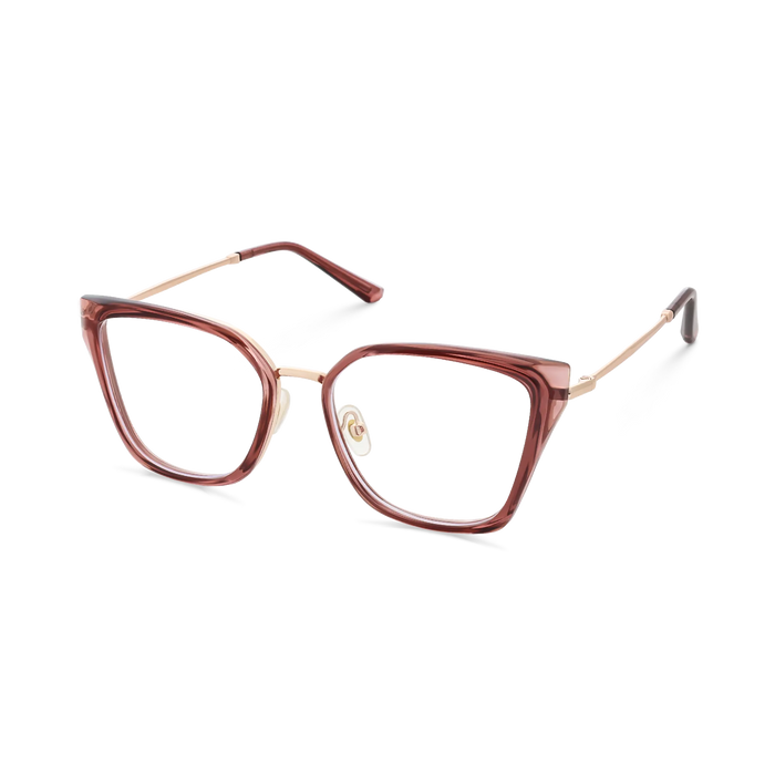 Eydology Lainey Gold/Pink Glasses 3
