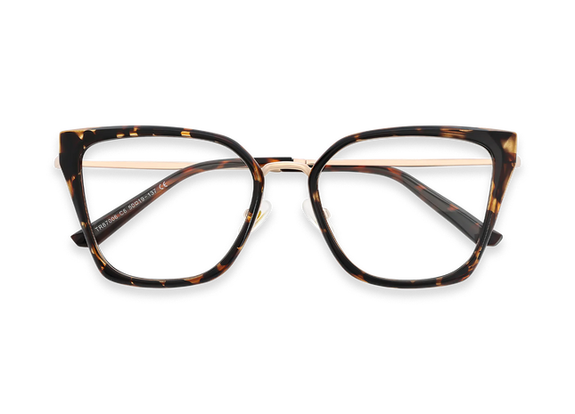 Eydology Lainey Gold/Tortoise Glasses 1