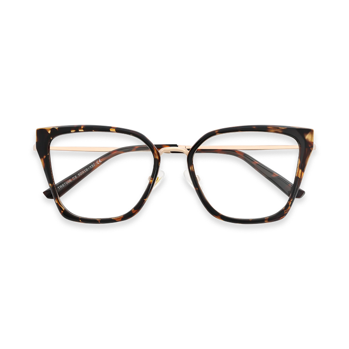 Eydology Lainey Gold/Tortoise Glasses 1