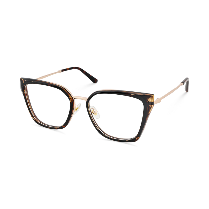 Eydology Lainey Gold/Tortoise Glasses 3