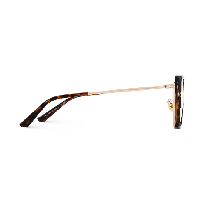 Eydology Lainey Gold/Tortoise Glasses 4