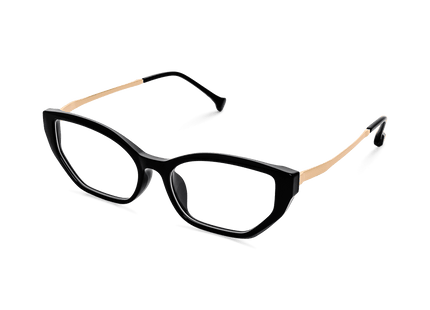 Eydology Lan Black/Gold Glasses 3