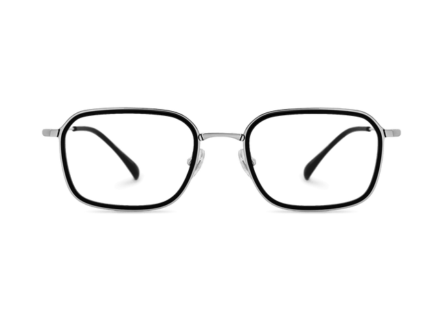 Eydology Layton Black/Light Gun Glasses 2